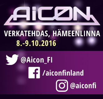 Aicon – aasialaiseen musiikkiin ja muotiin keskittyvä kaksipäiväinen tapahtuma Hämeenlinnan Verkatehtaalla 8.-9.10.2016